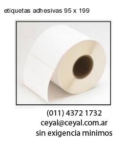 etiquetas adhesivas 95 x 199