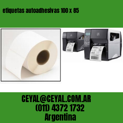etiquetas autoadhesivas 100 x 85