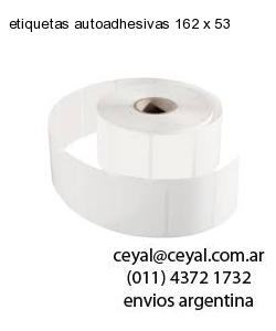 etiquetas autoadhesivas 162 x 53
