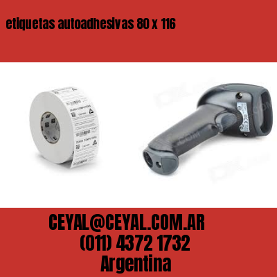 etiquetas autoadhesivas 80 x 116