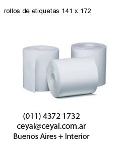 rollos de etiquetas 141 x 172