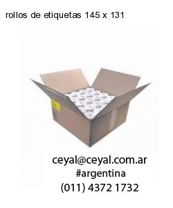 rollos de etiquetas 145 x 131