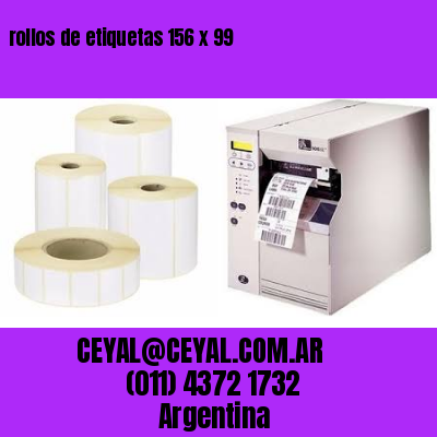 rollos de etiquetas 156 x 99