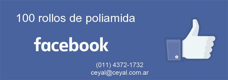 100 rollos de poliamida