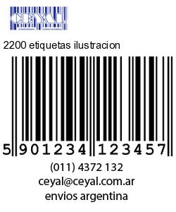 2200 etiquetas ilustracion