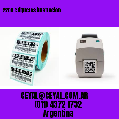 2200 etiquetas ilustracion