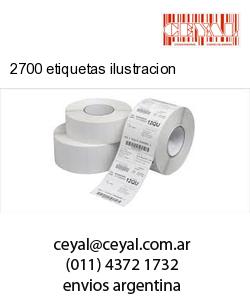 2700 etiquetas ilustracion