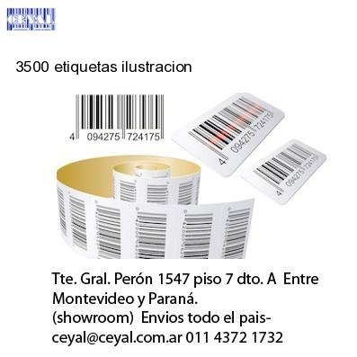 3500 etiquetas ilustracion