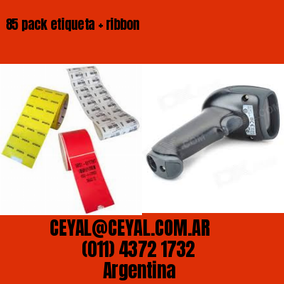 85 pack etiqueta   ribbon