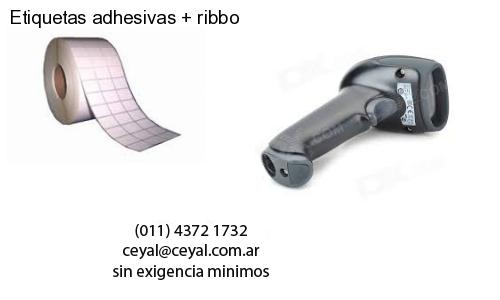 Etiquetas adhesivas ribbo