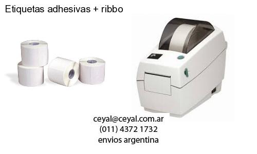 Etiquetas adhesivas ribbo