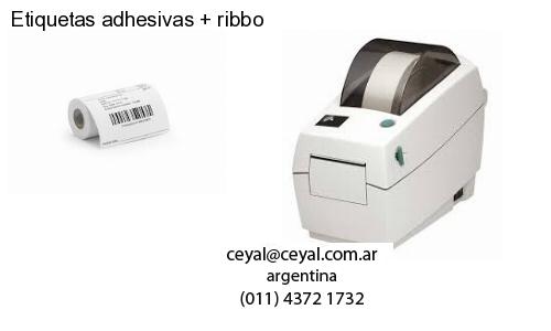 Etiquetas adhesivas ribbo
