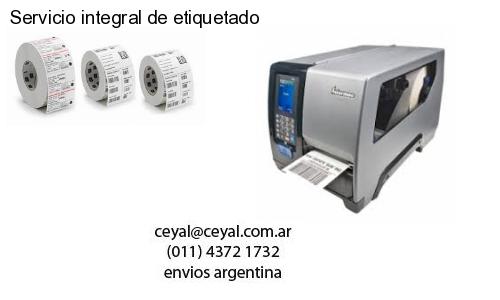 Servicio integral de etiquetado