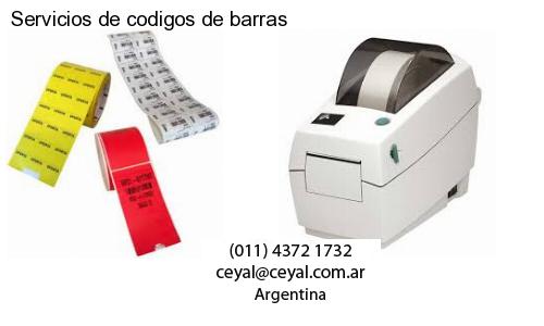 Servicios de codigos de barras