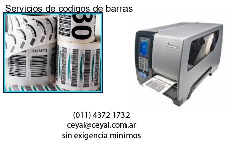 Servicios de codigos de barras