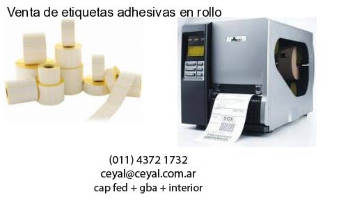 Venta de etiquetas adhesivas en rollo