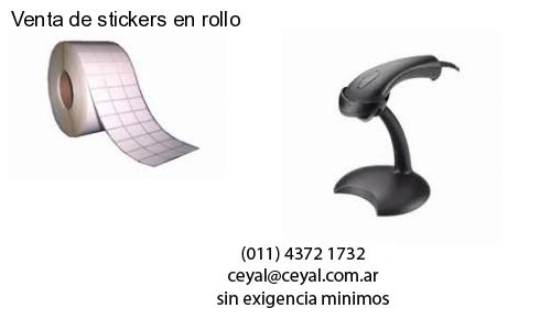 Venta de stickers en rollo