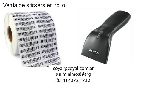 Venta de stickers en rollo