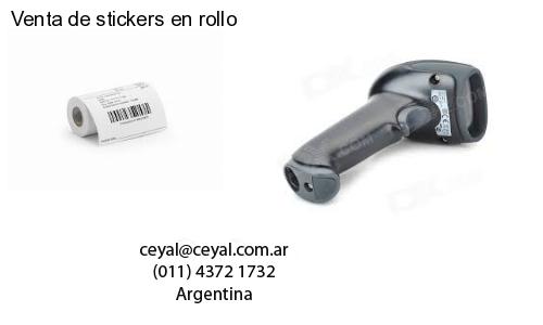 Venta de stickers en rollo