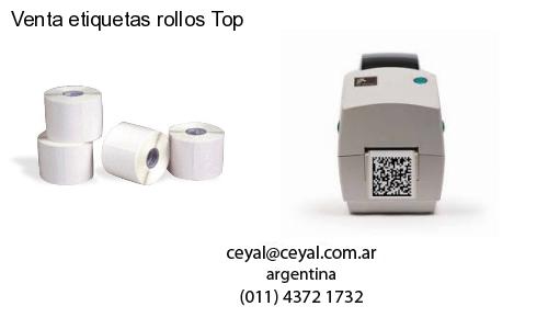 Venta etiquetas rollos Top