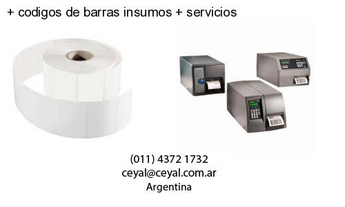   codigos de barras insumos   servicios