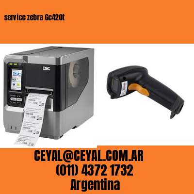 service zebra Gc420t