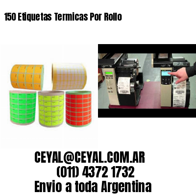 150 Etiquetas Termicas Por Rollo
