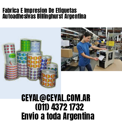 Fabrica E Impresion De Etiquetas Autoadhesivas Billinghurst Argentina