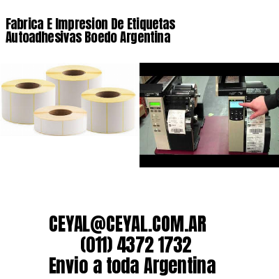 Fabrica E Impresion De Etiquetas Autoadhesivas Boedo Argentina