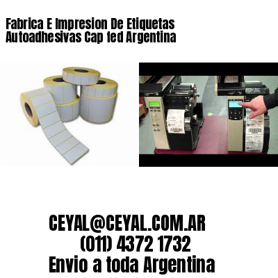 Fabrica E Impresion De Etiquetas Autoadhesivas Cap fed Argentina