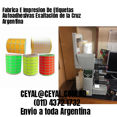 Fabrica E Impresion De Etiquetas Autoadhesivas Exaltación de la Cruz Argentina