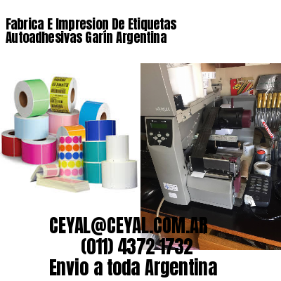 Fabrica E Impresion De Etiquetas Autoadhesivas Garín Argentina