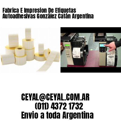 Fabrica E Impresion De Etiquetas Autoadhesivas González Catán Argentina
