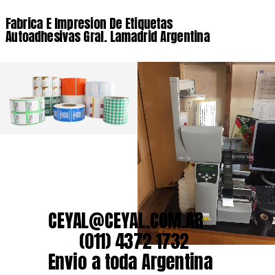 Fabrica E Impresion De Etiquetas Autoadhesivas Gral. Lamadrid Argentina