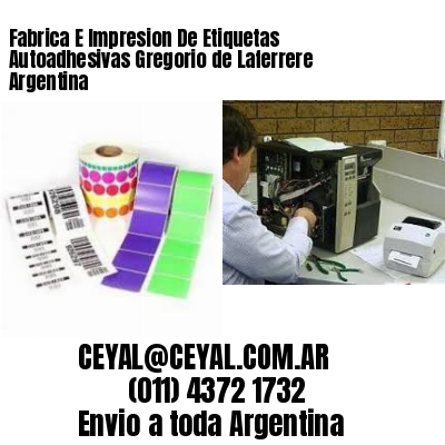 Fabrica E Impresion De Etiquetas Autoadhesivas Gregorio de Laferrere Argentina