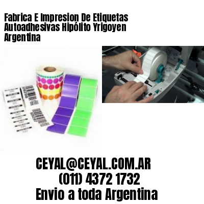 Fabrica E Impresion De Etiquetas Autoadhesivas Hipólito Yrigoyen Argentina