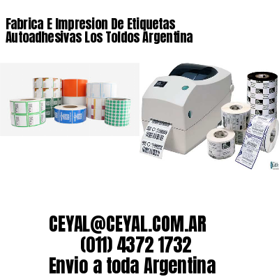 Fabrica E Impresion De Etiquetas Autoadhesivas Los Toldos Argentina