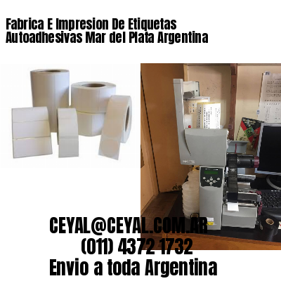 Fabrica E Impresion De Etiquetas Autoadhesivas Mar del Plata Argentina