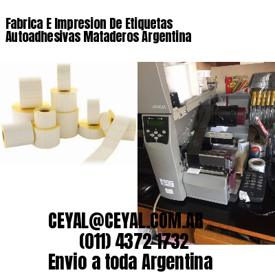 Fabrica E Impresion De Etiquetas Autoadhesivas Mataderos Argentina
