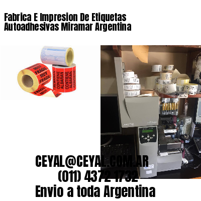Fabrica E Impresion De Etiquetas Autoadhesivas Miramar Argentina
