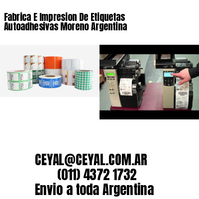 Fabrica E Impresion De Etiquetas Autoadhesivas Moreno Argentina