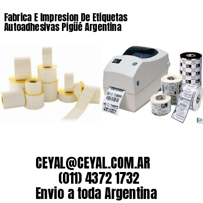 Fabrica E Impresion De Etiquetas Autoadhesivas Pigüé Argentina