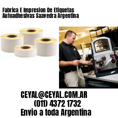 Fabrica E Impresion De Etiquetas Autoadhesivas Saavedra Argentina