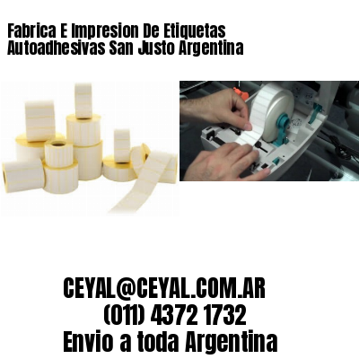 Fabrica E Impresion De Etiquetas Autoadhesivas San Justo Argentina