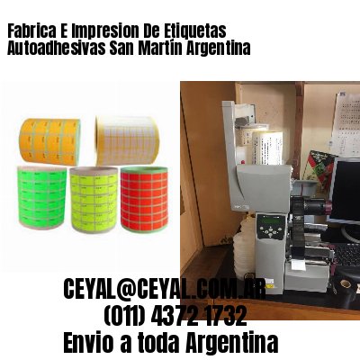 Fabrica E Impresion De Etiquetas Autoadhesivas San Martín Argentina