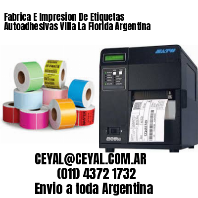 Fabrica E Impresion De Etiquetas Autoadhesivas Villa La Florida Argentina