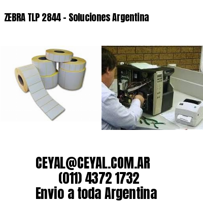 ZEBRA TLP 2844 – Soluciones Argentina