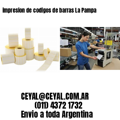 impresion de codigos de barras La Pampa