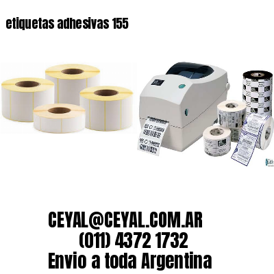 etiquetas adhesivas 155