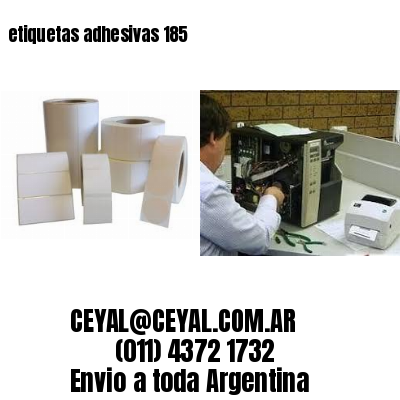 etiquetas adhesivas 185